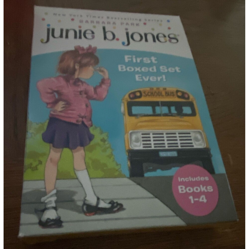 Junie B. Jones Books 1-4 Box Set Barbara Park Random House Ages 4-8